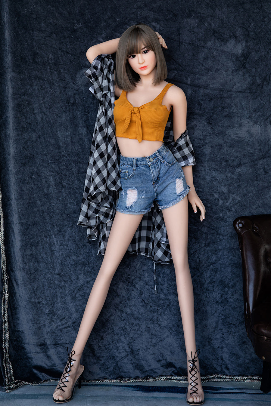 SY DOLL | 160cm(5.25‘) - TPE - Realistic Cute AsianKorean Style Sex Doll - Elowen