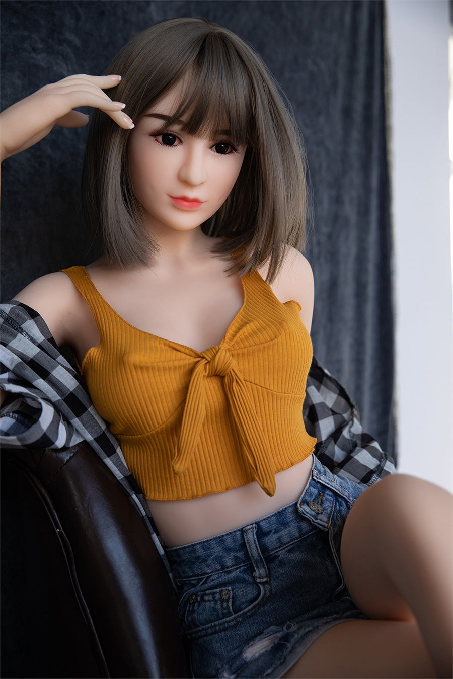 SY DOLL | 160cm(5.25‘) - TPE - Realistic Cute AsianKorean Style Sex Doll - Elowen