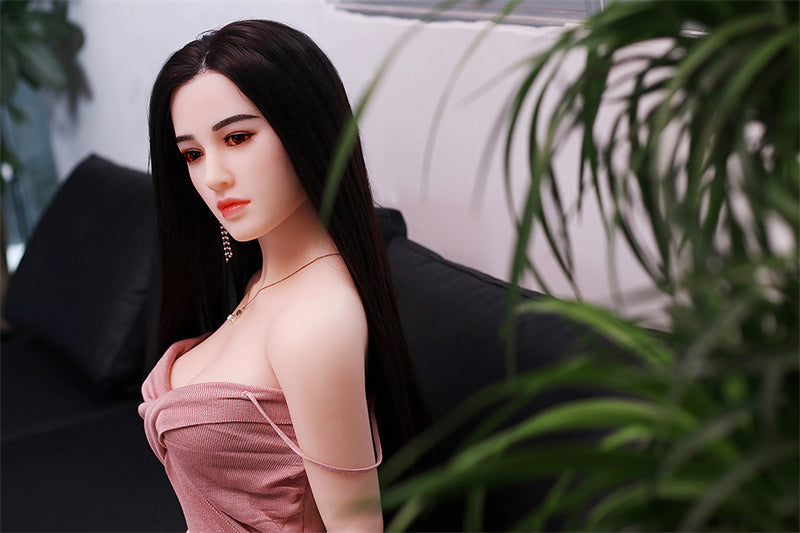 SY DOLL | 160cm(5.25‘) - Silicone Head - Realistic Sporty Asian Slim Sex Doll- Phoebe.