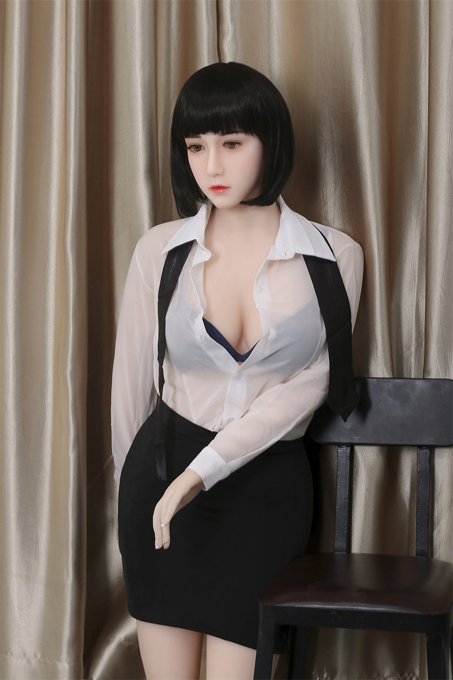 SY DOLL | 165cm(5.41’)-Silicone Head- Pink Nurse Costume Sex Doll - Ming