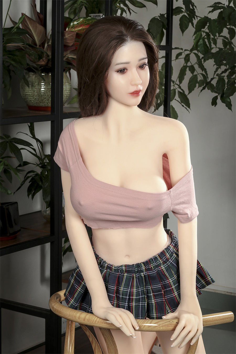 SY DOLL | 165cm(5.41’)-Silicone Head- Exotic Asian Sex Doll - Deirdre