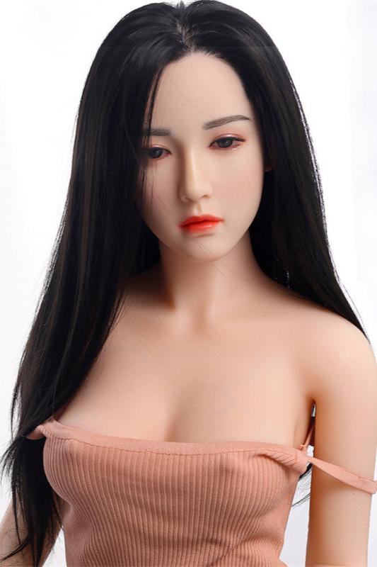 SY DOLL | 160cm(5.25‘) - Silicone Head - Realistic Sporty Asian Slim Sex Doll- Edda