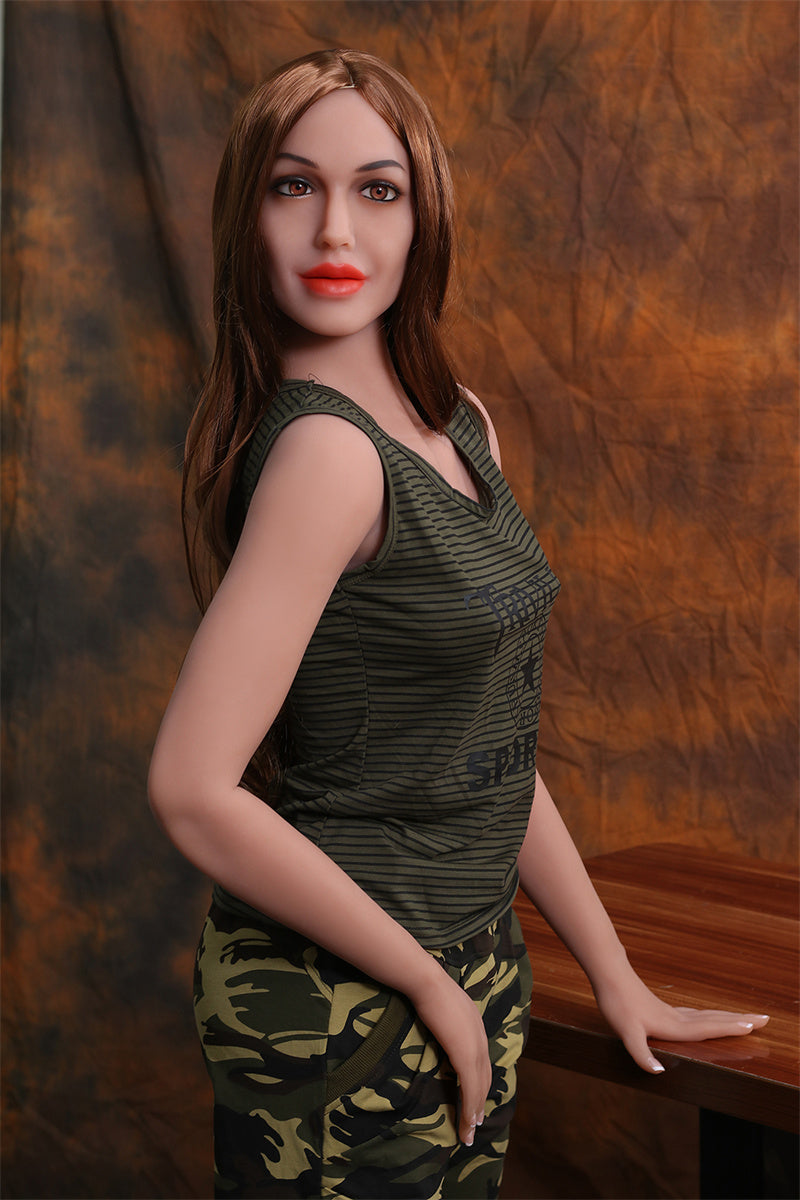 SY DOLL | 160cm(5.25‘)-TPE - Model Figure Celebrity Sex Doll- Jolie