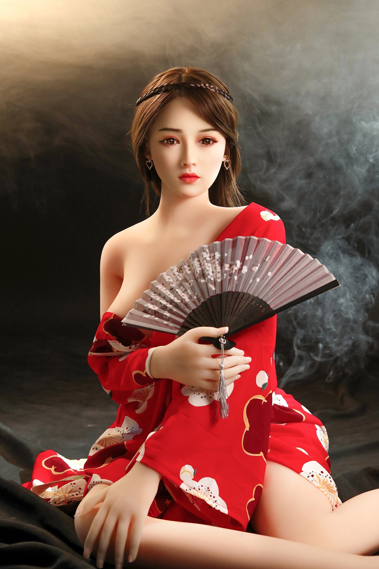 SY DOLL | 165cm(5.41’)- Silicone Head - Beautiful Asian Cosplay Sex Doll - Amida