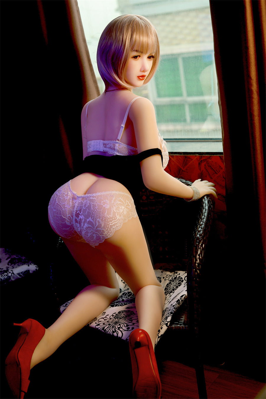 SY DOLL | 165cm(5.41’)- Silicone Head -  Big Breats Asian Sex Doll - Bridget