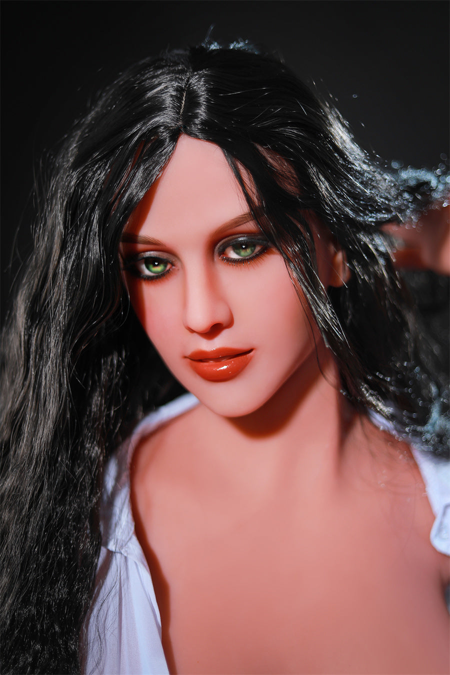 SY DOLL | 165cm(5.41’)- TPE - Size+ Bombshell Ebony Sex Doll - Amy