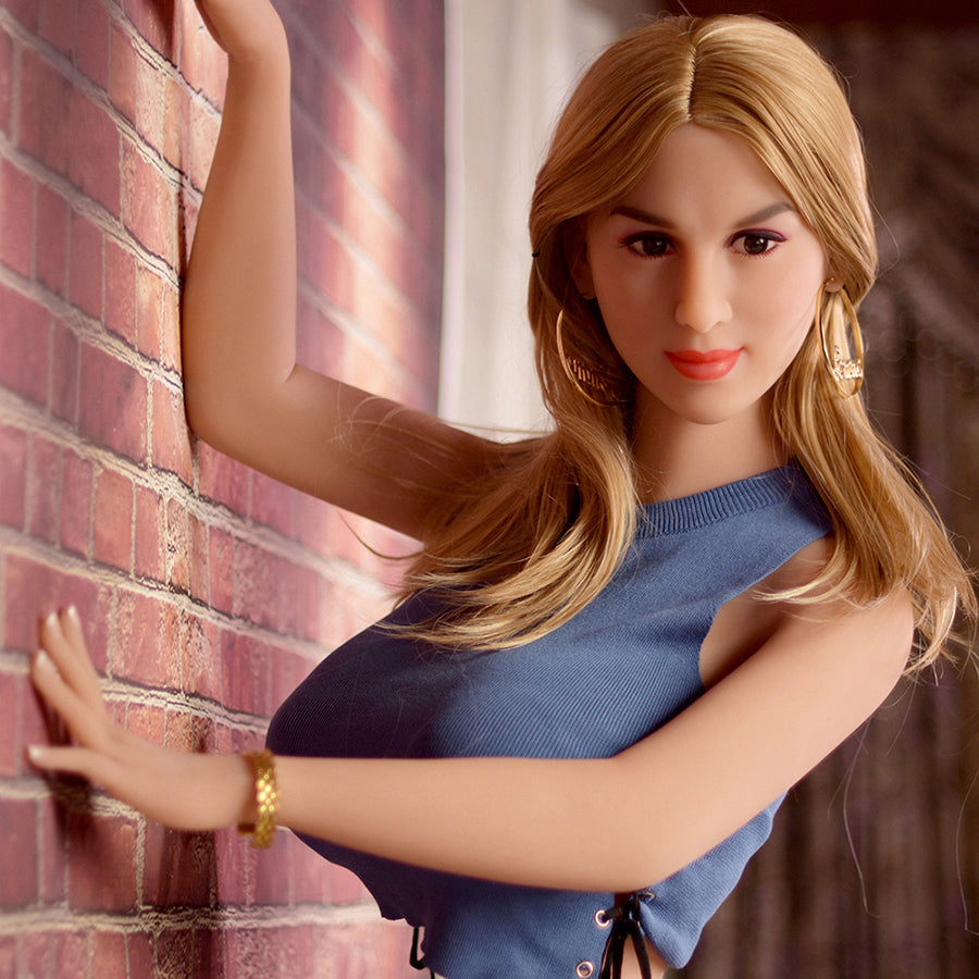 SY DOLL | 165cm(5.41’)- TPE - Mature Blonde Lady Lifelike Big Breats Sex Doll - Blair