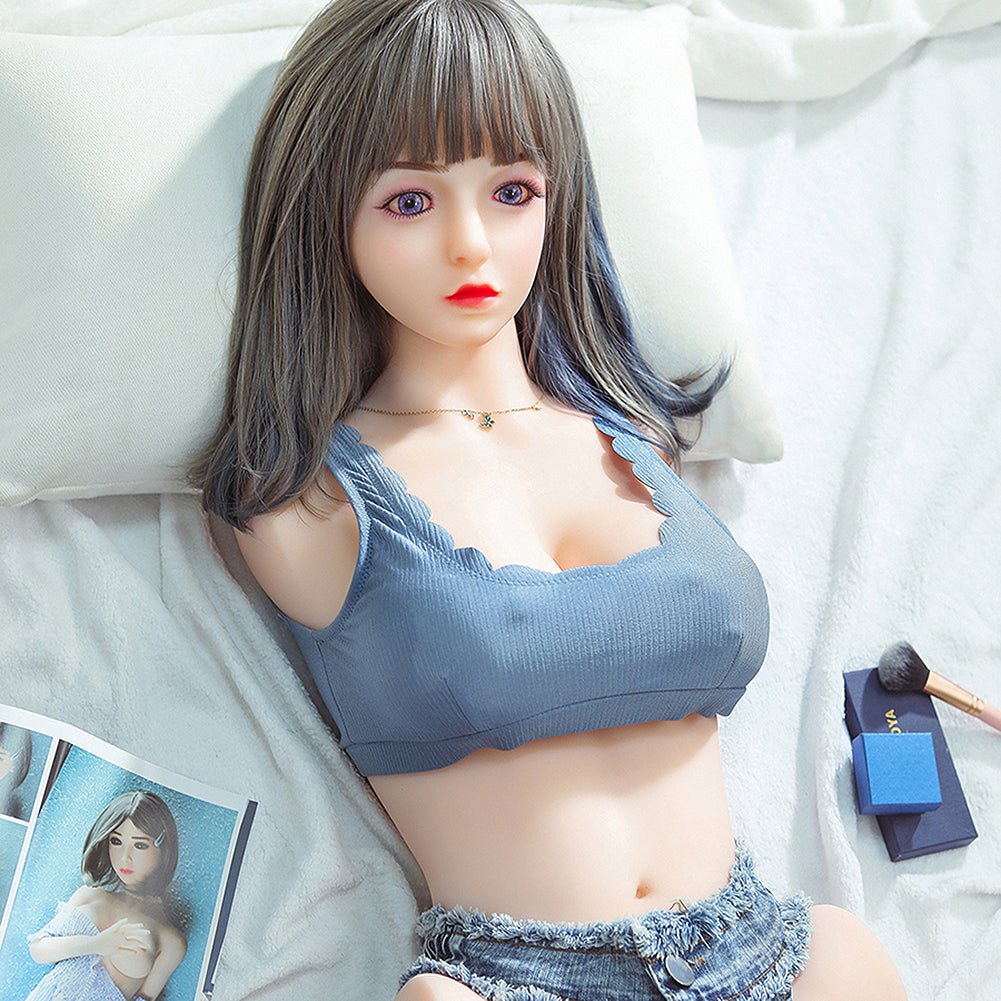 SY DOLL | 65cm (2.13') - TPE - Endearing Lifelike Small Breasts Half-Body Torso Sex Doll - CoCo