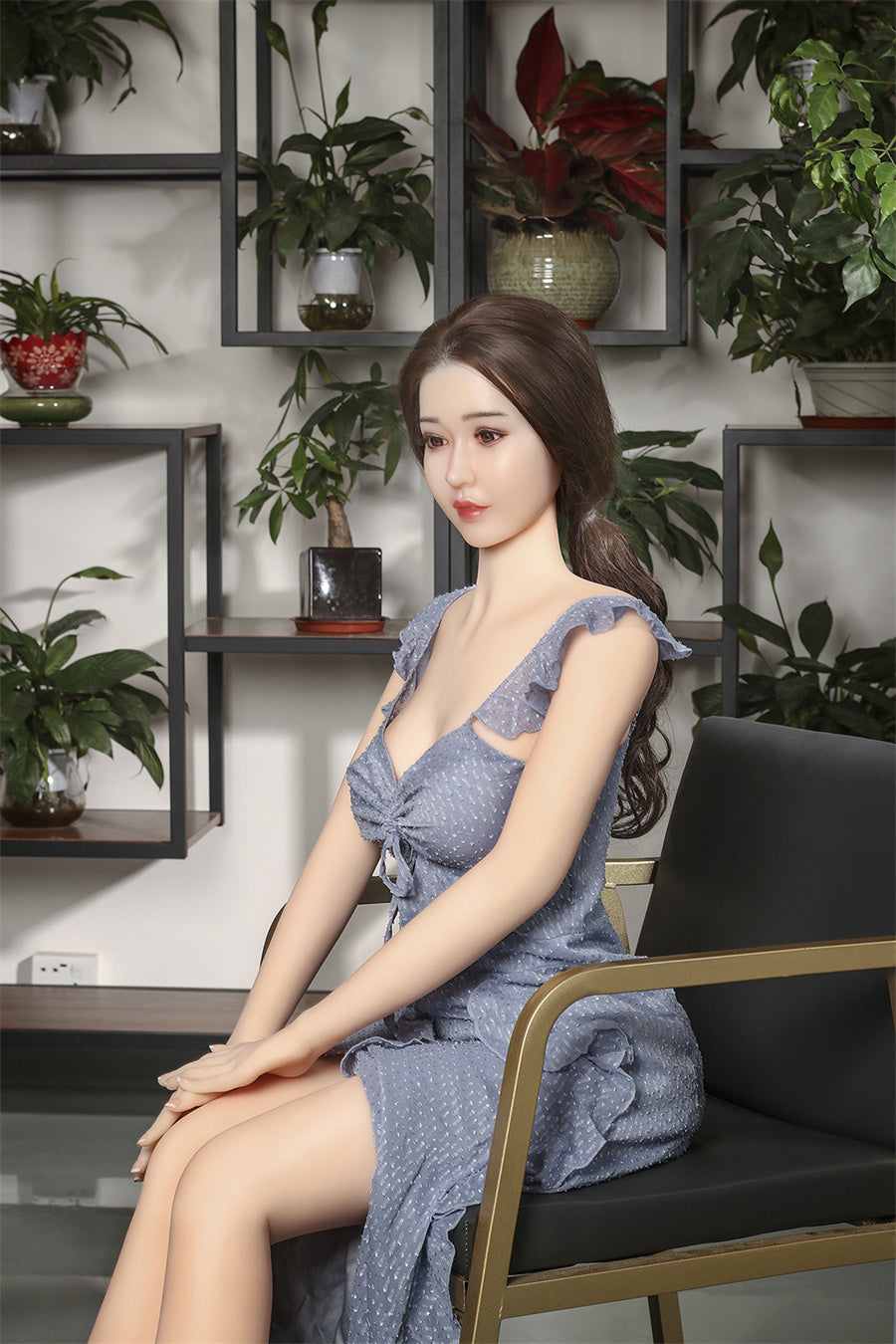 SY DOLL | 165cm(5.41’)-Silicone Head- Exotic Asian Sex Doll - Deirdre