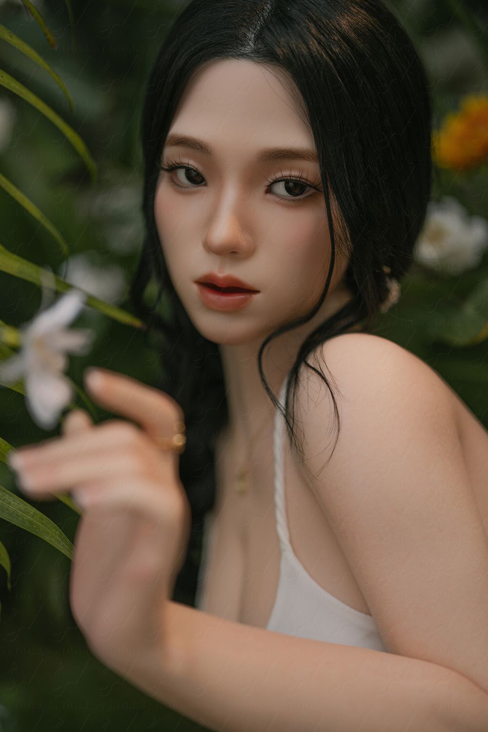 SY DOLL | 164cm ( 5.38’ ) - Full Silicone - M Series Elegant Asian Gentle Chic Realistic Big Breasts Sex Doll - Noelle