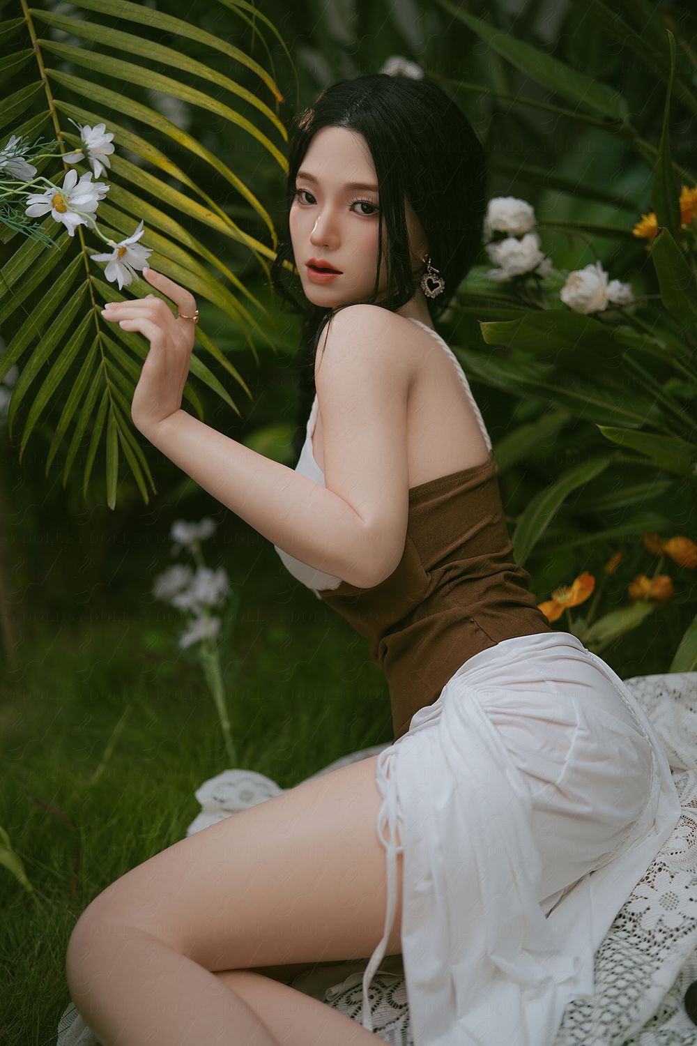 SY DOLL | 164cm ( 5.38’ ) - Full Silicone - M Series Elegant Asian Gentle Chic Realistic Big Breasts Sex Doll - Noelle