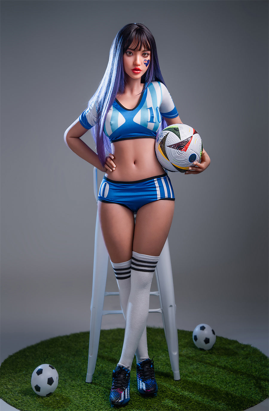 SY DOLL | 152cm (4.99‘) - Silicone Head - M Series Big Breasts Cheerleader Sex Doll - Fern