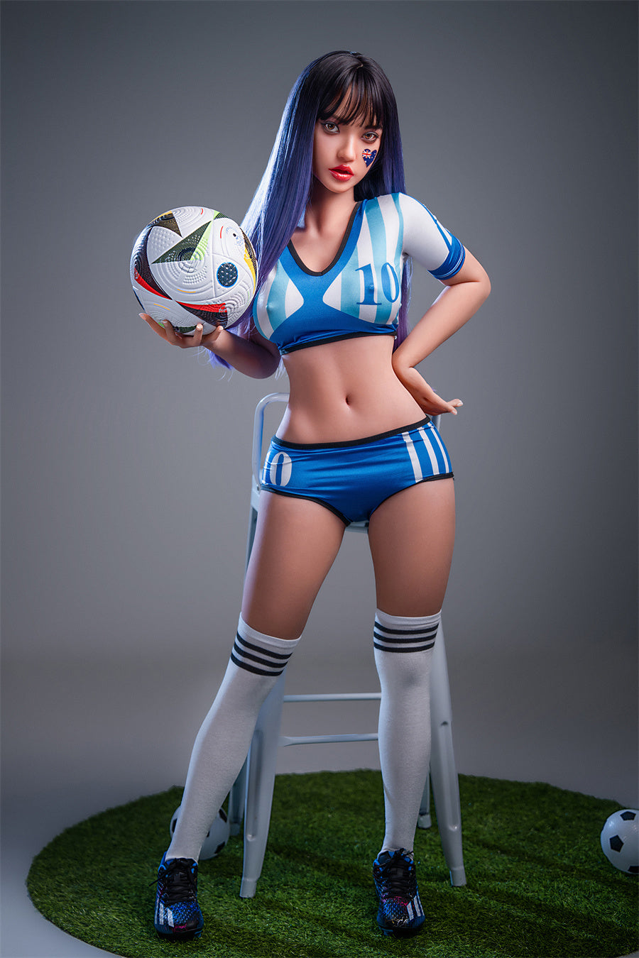 SY DOLL | 152cm (4.99‘) - Silicone Head - M Series Big Breasts Cheerleader Sex Doll - Fern