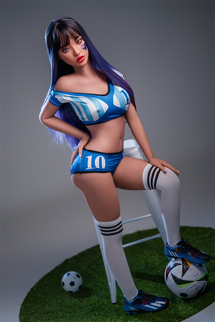 SY DOLL | 152cm (4.99‘) - Silicone Head - M Series Big Breasts Cheerleader Sex Doll - Fern