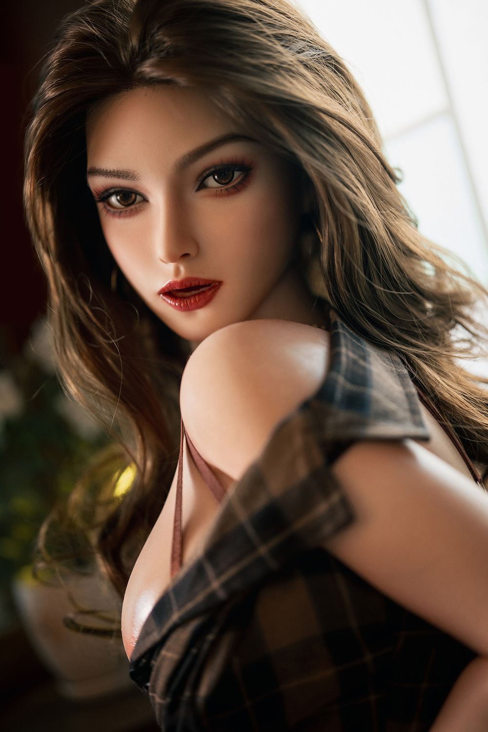 SY DOLL | 164cm( 5.38‘) - Full Silicone - M Series Uniform Cosplay Big Breasts Sex Doll - Claire