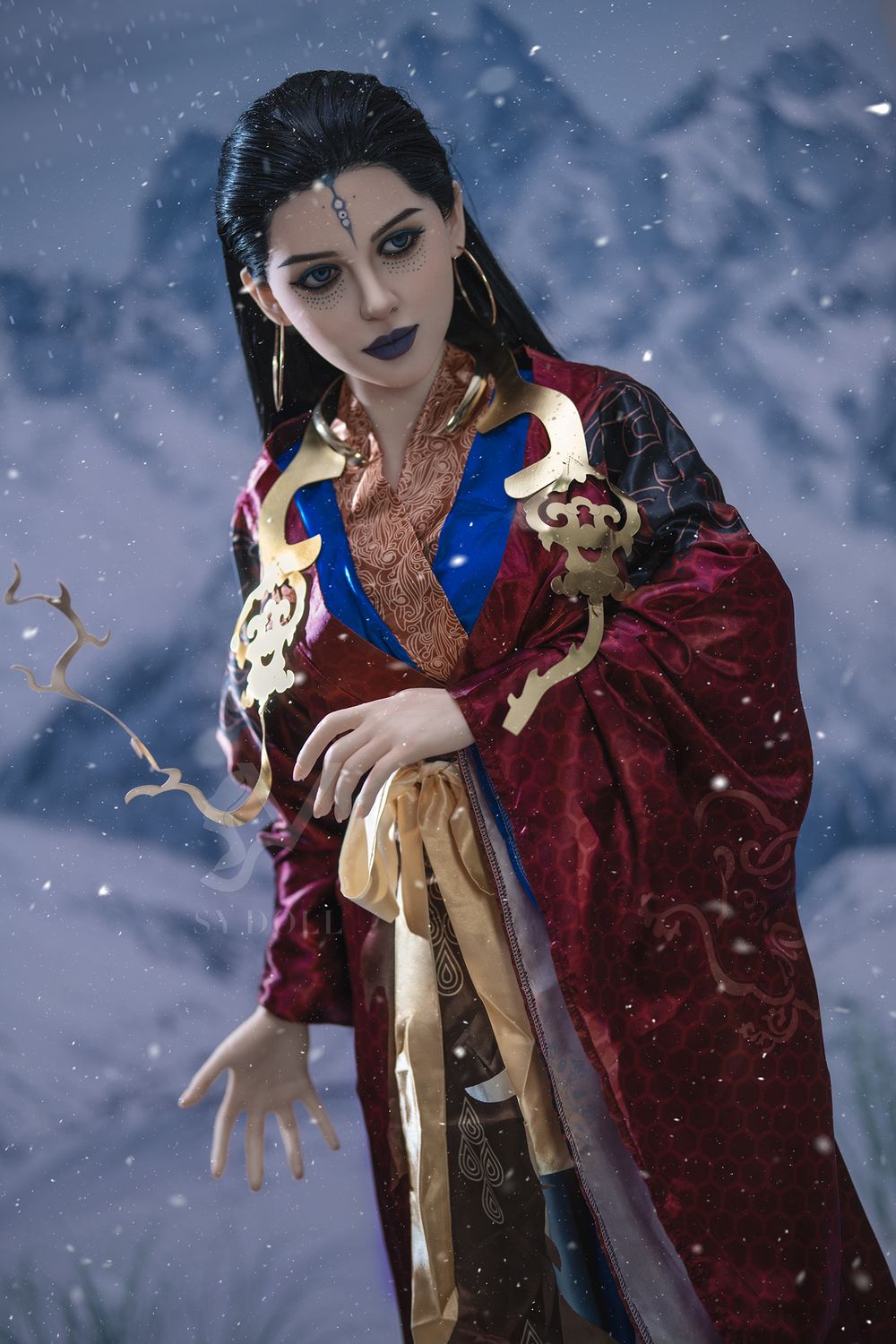 SY DOLL | 164cm ( 5.38’ ) - Full Silicone - Game Cosplay Dark Series Big Breasts Sex Doll - Keira