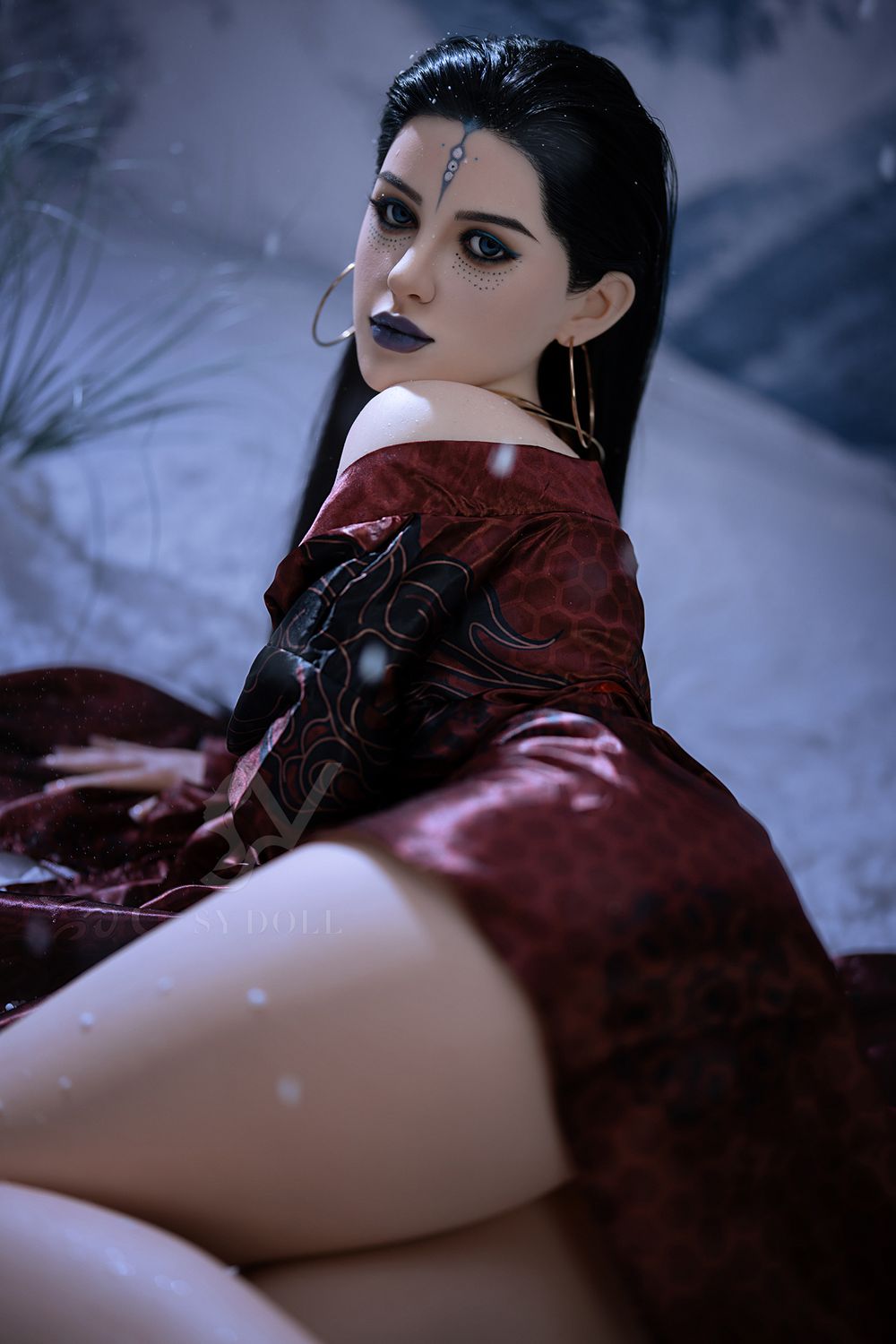 SY DOLL | 164cm ( 5.38’ ) - Full Silicone - Game Cosplay Dark Series Big Breasts Sex Doll - Keira