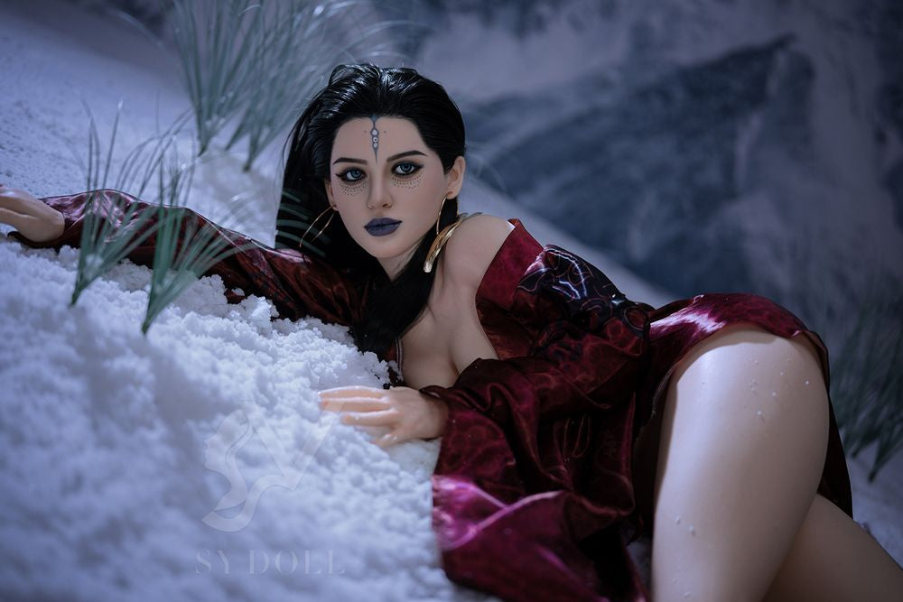 SY DOLL | 164cm ( 5.38’ ) - Full Silicone - Game Cosplay Dark Series Big Breasts Sex Doll - Keira