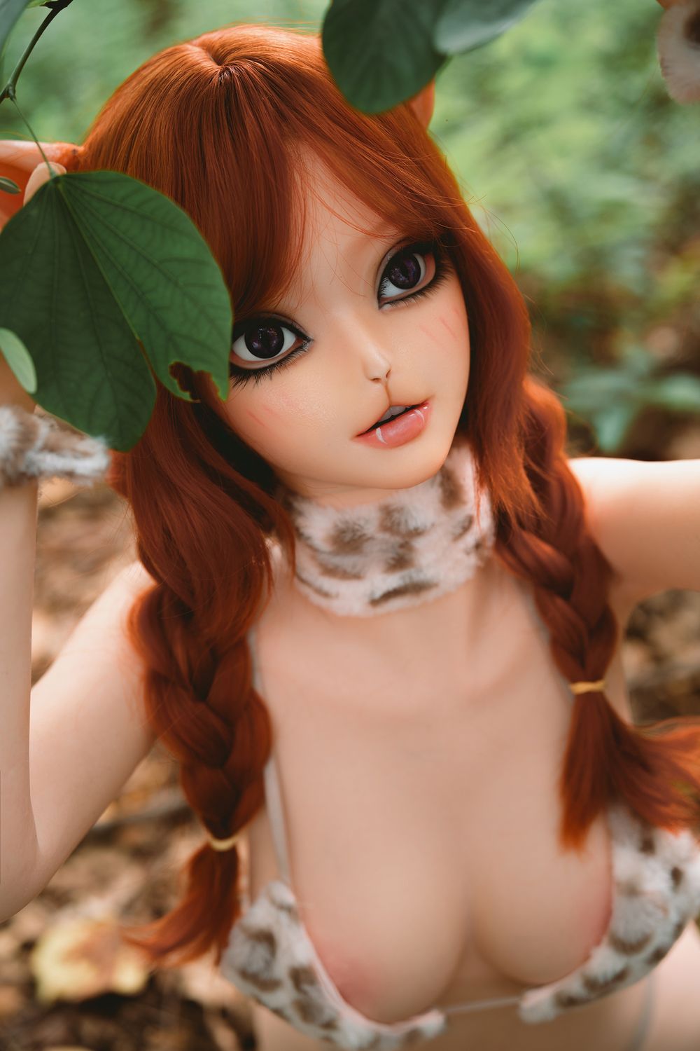 SY DOLL | 152cm (4.99’) - Silicone Head - M Series Jungle Huntress Cunning Fox Cosplay Sex Doll - Josie