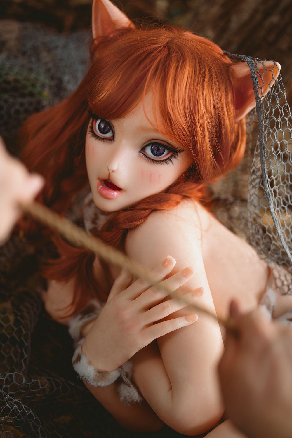 SY DOLL | 152cm (4.99’) - Silicone Head - M Series Jungle Huntress Cunning Fox Cosplay Sex Doll - Josie