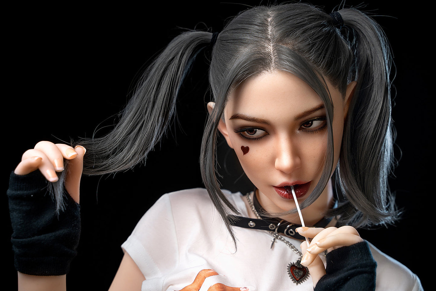 SY DOLL | 173cm(5.68‘)- Silicone Head - M Series Harley Quinn Cosplay Sex Doll - Delia