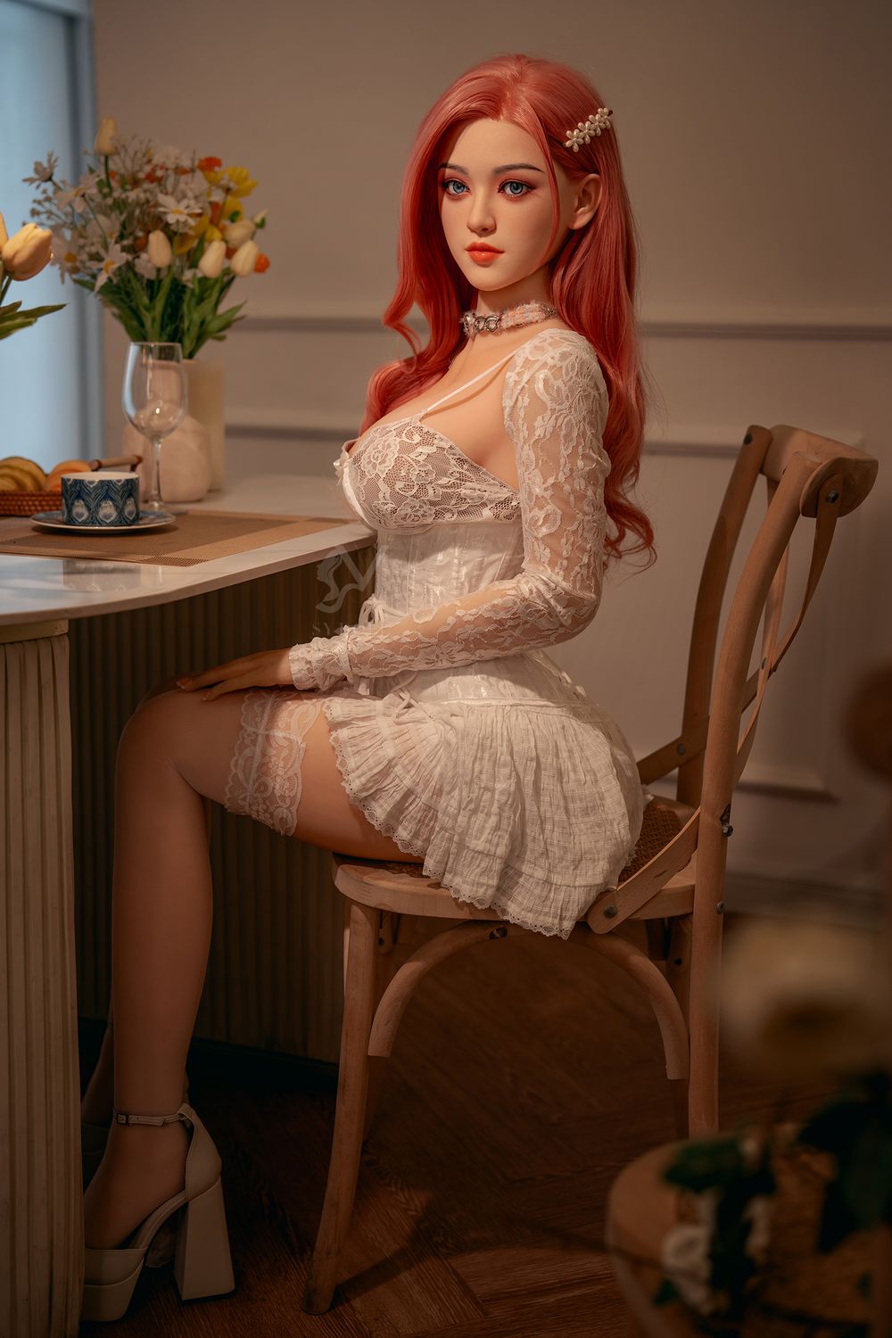 SY DOLL | 160cm(5’25”) - Silicone Head - Realistic Big Breasts Sex Doll - Sarah
