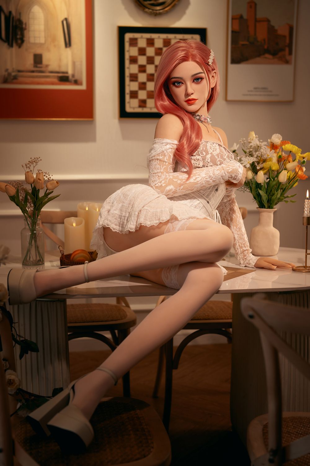 SY DOLL | 160cm(5’25”) - Silicone Head - Realistic Big Breasts Sex Doll - Sarah