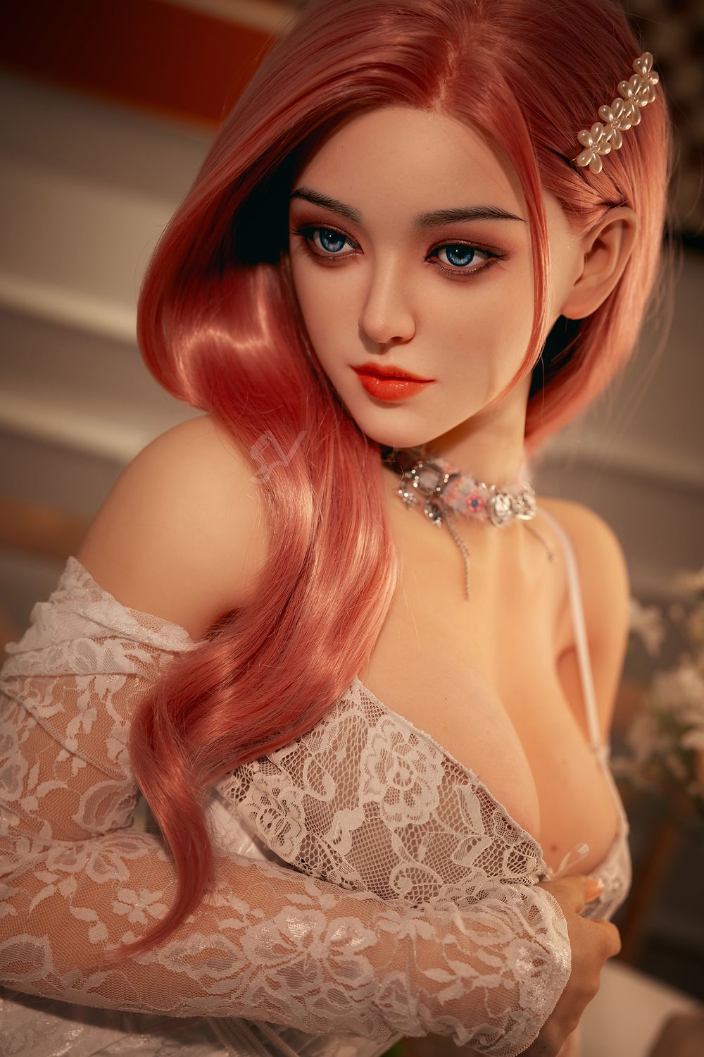 SY DOLL | 160cm(5’25”) - Silicone Head - Realistic Big Breasts Sex Doll - Sarah