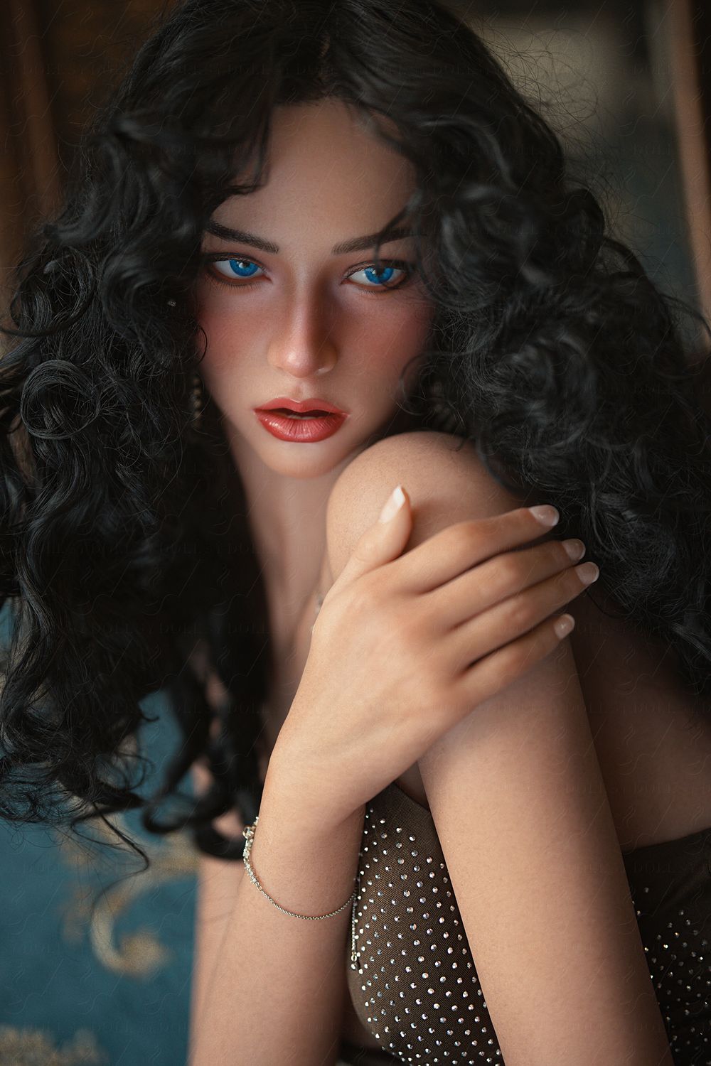 SY DOLL | 173cm(5.68‘)- Full Silicone - M Series Seductive Exotic Latina Vintage Realistic Small Breasts Sex Doll - Catalina