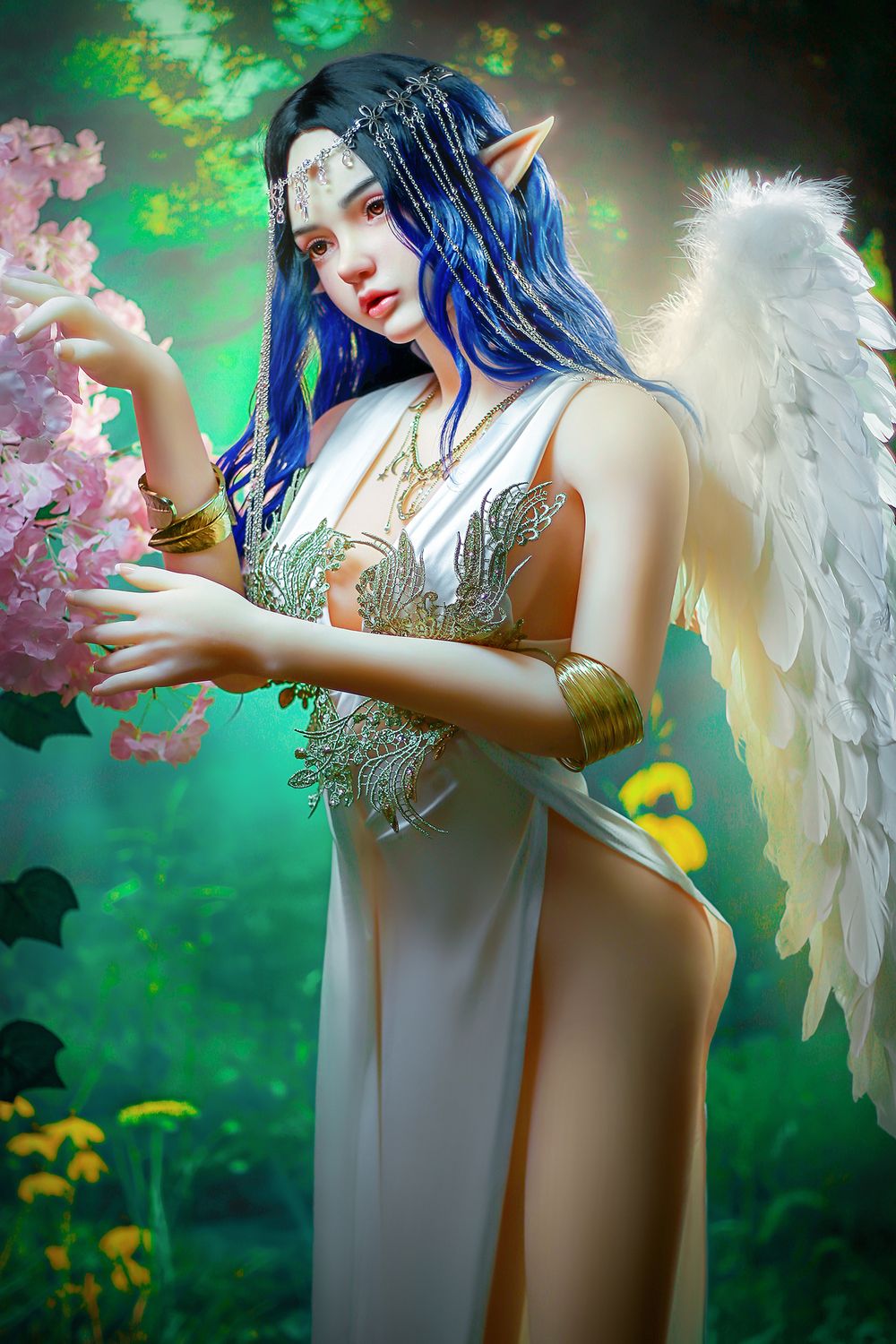 SY DOLL | 160cm(5.25‘)Silicone Head Beautiful Small Breasts Sex Doll - Ophelia10