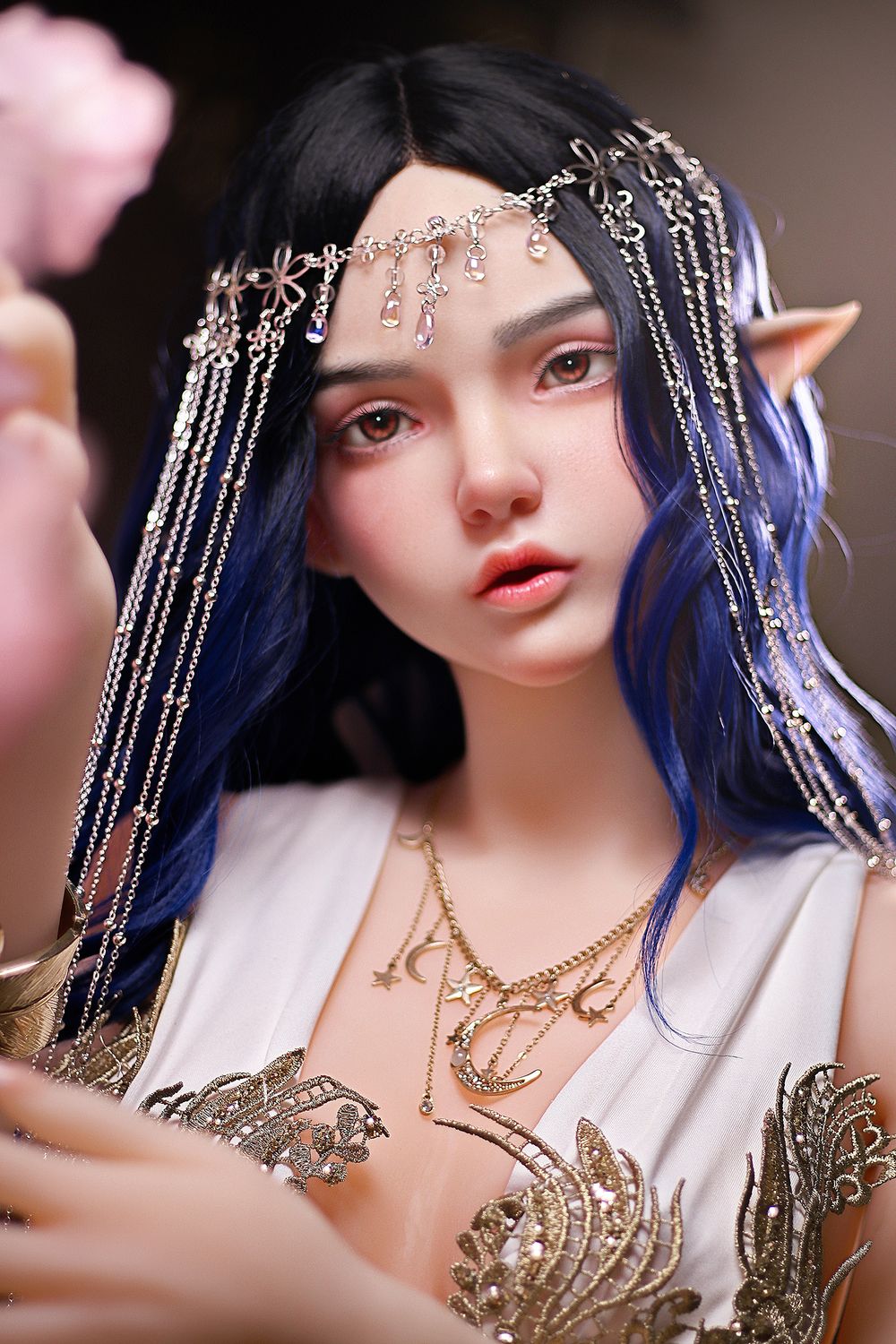 SY DOLL | 160cm(5.25‘)Silicone Head Beautiful Small Breasts Sex Doll - Ophelia02