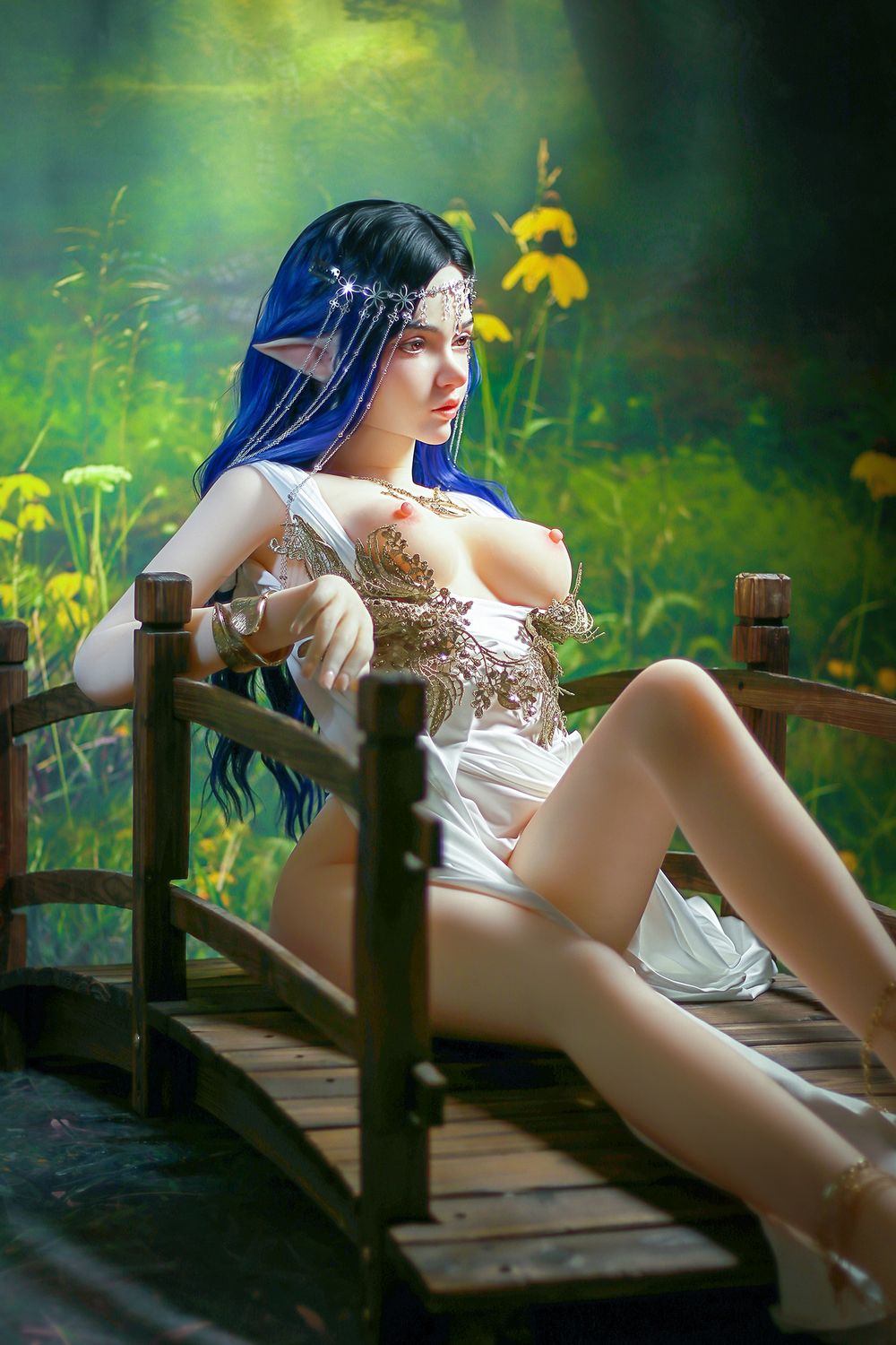 SY DOLL | 160cm(5.25‘)Silicone Head Beautiful Small Breasts Sex Doll - Ophelia13