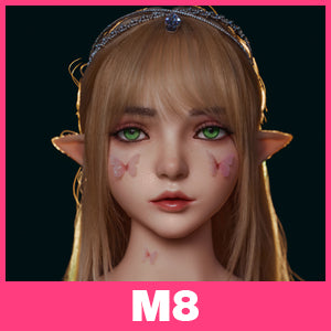 SY DOLL | M Series ROS Sex Doll Head - Silicone Head Customizable