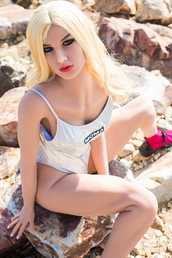 SY DOLL | 164cm ( 5.38’ ) - TPE - Blonde American Adult Love Sex Doll - Jenna
