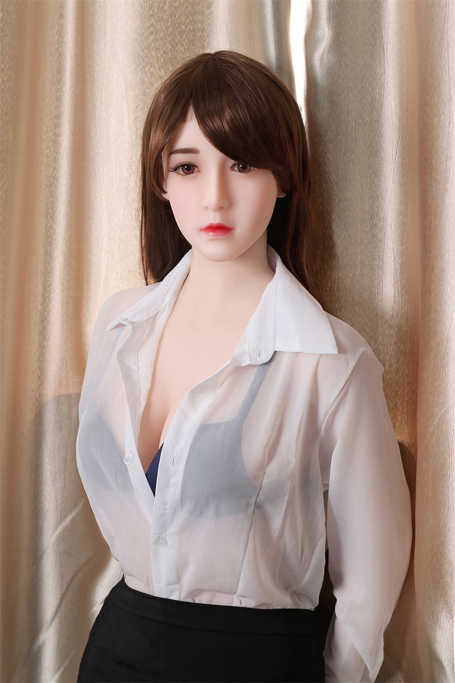 SY DOLL | 165cm（5.41’）-Silicone Head- Pink Nurse Costume Sex Doll - Ming