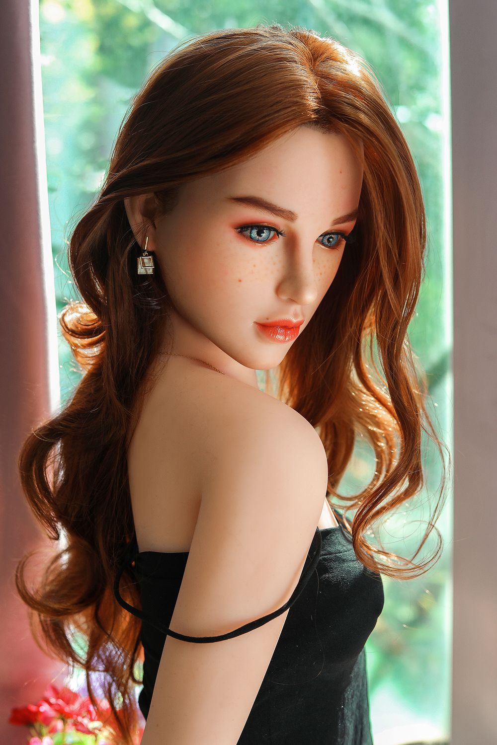 SY DOLL | 159cm(5.22') - Silicone head - Small Breasts Lifelike Sex Doll - Anne