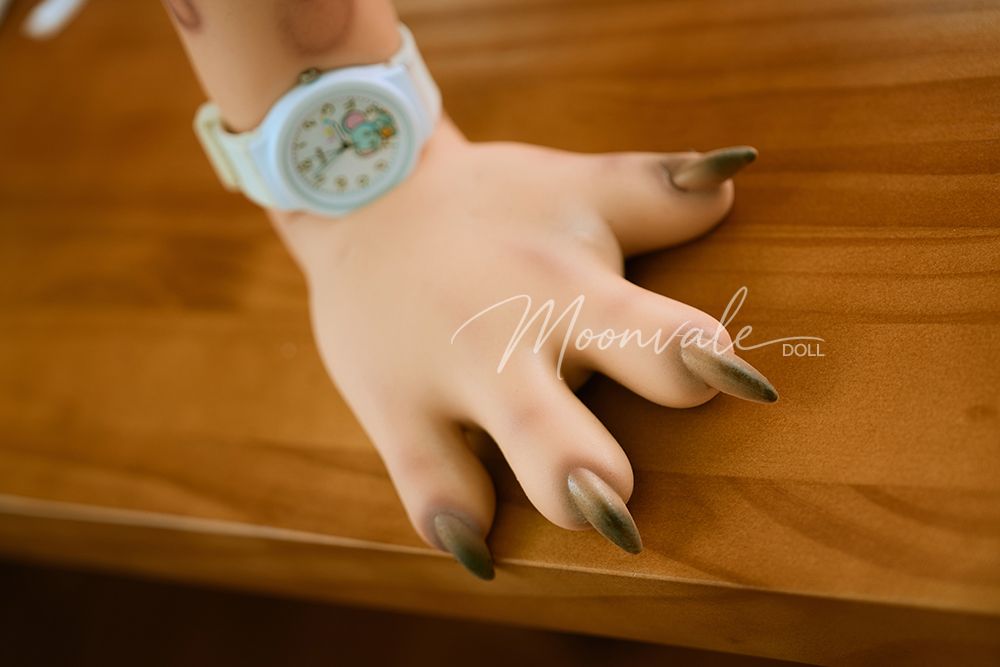 Moonvale Doll | 155cm ( 5.09’ ) - Full Silicone - Seductive Lovely Anime-style Homebody Girl Yellow Leopard Furry Realistic Small Breasts Sex Doll - Lyora