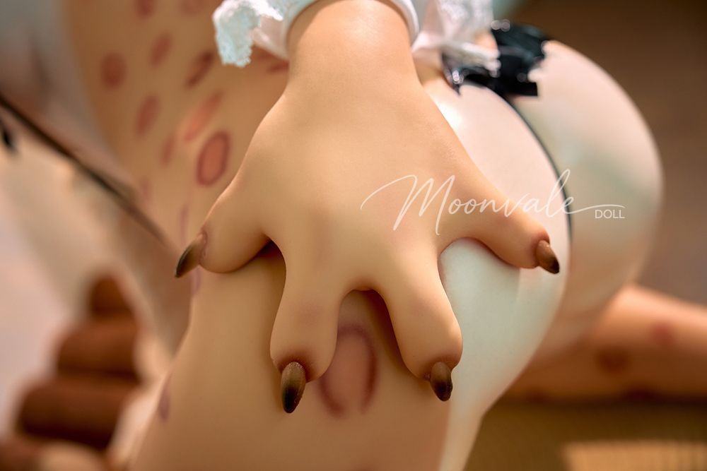 Moonvale Doll | 155cm ( 5.09’ ) - Full Silicone - Captivating Playful Lovely Pink-hair Yellow Leopard Furry Realistic Small Breasts Sex Doll - Lyora