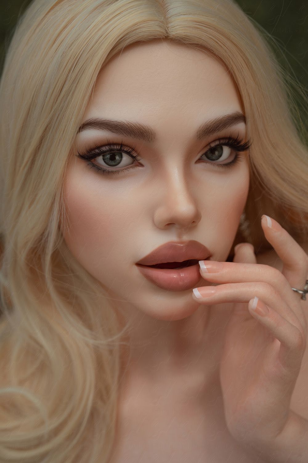 SY DOLL | 160cm（5.25’) -  Full Silicone - M Series Elegant Mature Blonde Goddess Realistic Small Breasts Sex Doll - Gigi