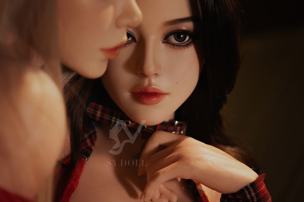 SY DOLL | 164cm（5.38‘） - Full Silicone - M Series Realistic Seductive Christmas Girl Big Breasts Sex Doll - Prema & Angelyn