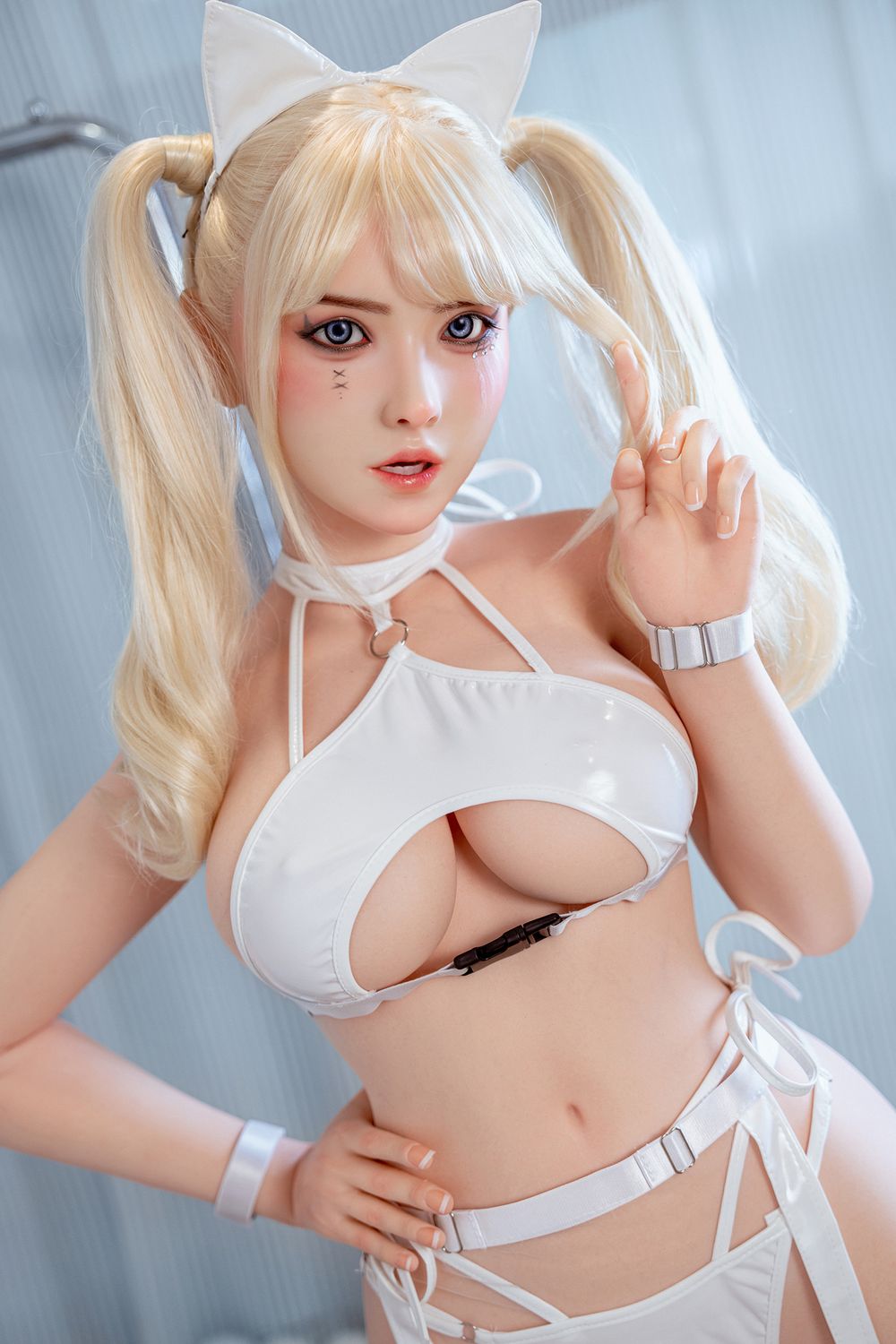 SY DOLL | 164cm ( 5.38’ )  - Silicone Head - Cyberpunk Game Steamer Big Breasts Sex Doll - Miko-02