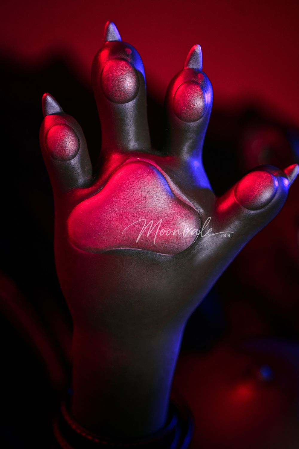 Moonvale Doll | 165cm ( 5.41’ ) - Full Silicone - Cold Seductive Wild Black Panther BDSM-style Furry Realistic Big Breasts Sex Doll - Velara