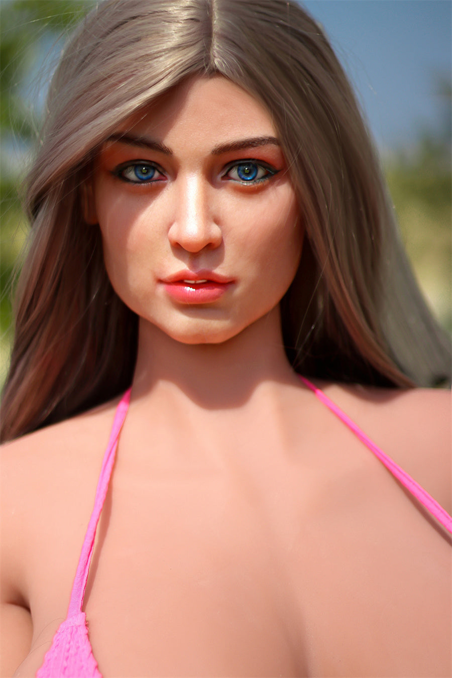 SY DOLL | 165cm（5.41’）- Silicone Head - Size+ Bombshell Ebony Sex Doll - Joanne