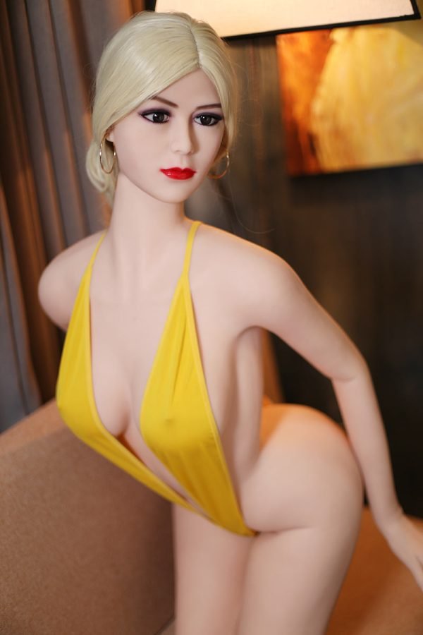 165cm (5ft 5in) Realistic Full Size Love Doll Blonde Hair Sex Doll