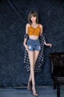 160cm (5ft 3in) Flat Chested Sex Doll Japanese Jap Style Love Doll
