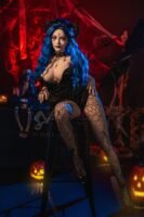 164cm Cosplay Halloween Small Boobs Mature Lifelike Sex Doll - Deborah